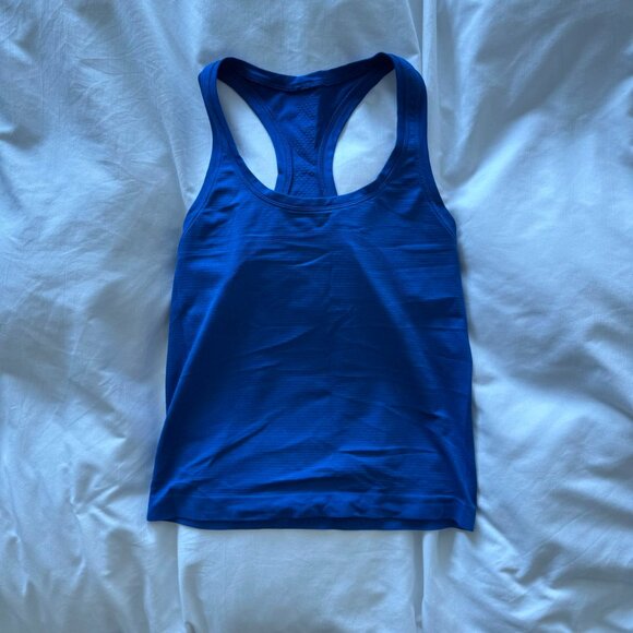 Lululemon Swiftly Tank Race Length - Symphony Blue - Picture 2 of 3